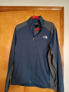 The North Face Blue Softshell Jacket